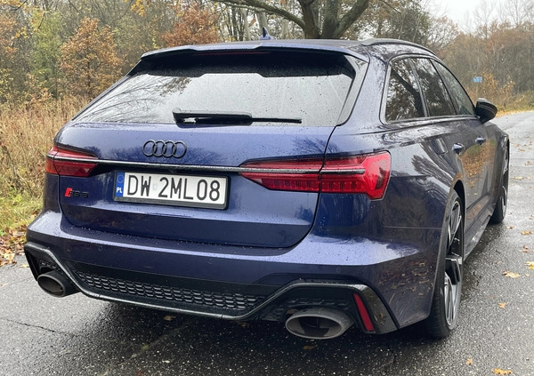 Audi RS6 cena 475900 przebieg: 70200, rok produkcji 2020 z Wrocław małe 781